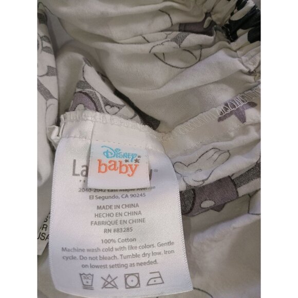 Disney Mickey Mouse toddler Bed Fitted Sheet By Lambs & Ivy 100% Cotton Baby Nur - Picture 7 of 8